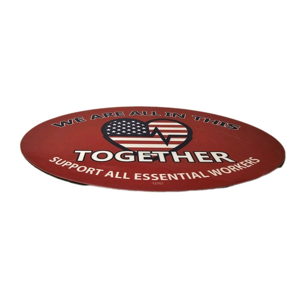 We Are All in This Together Support All Essential Workers 6x4 Magnet Memorabilia - Picture 2 of 2